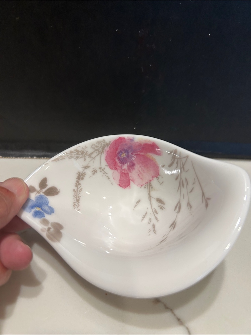 Villeroy & Boch Mariefleur Gris Small Dipping Bowl